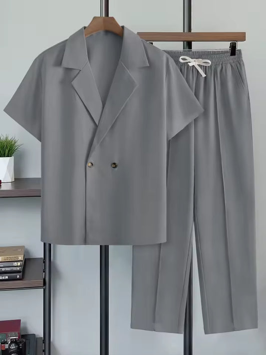 Set Due Pezzi Uomo Stile Urban Fit